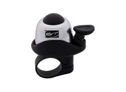 Contec Cup-a-Ding Bicycle Bell &#216;22.2mm - Black/Silver