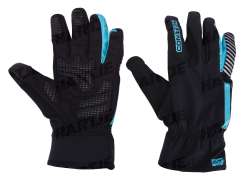 Contec Dense Waterproof Luvas Black/Neo Blue