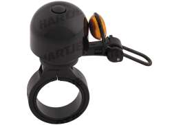 Contec Diamond Bing Bicycle Bell Ø26mm - Black/Orange