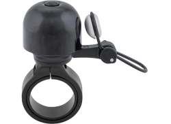 Contec Diamond Bing Campainha De Bicicleta Ø26mm Ø22.2mm - Preto/Rocket Prata