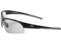 Contec DIM+ Sportsbriller Photochromatisch Svart/Gr&aring;