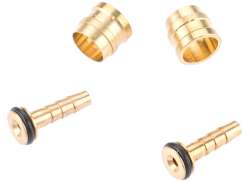 Contec Disc Stop Leidingnippel Set tbv. Tektro - Goud