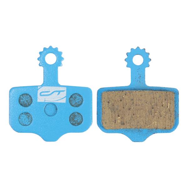 Contec DiscStop+ CBP-530 - Pastiglie Freno A Disco Organiche Per Bici - Adatte Per Shimano, Tektro - Con Indicatore Di Usura