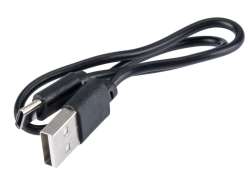 Contec DLUX Mikro Laddningskabel USB F&ouml;r. Batteri - Svart