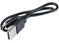 Contec DLUX Mikro Latauskaapeli USB -. Akku - Musta