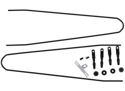 Contec 飞溅 保护 DLX 挡泥板撑条 套装 41mm - 黑色