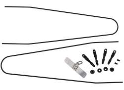 Contec Fenderstag Sats 28&quot; 60mm F&ouml;r. Splash Protect - Svart