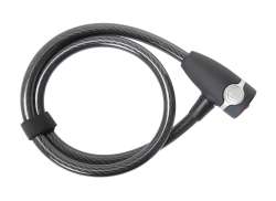 Contec 钢缆锁 EcoLoc &Oslash;12mm x 85cm - 黑色