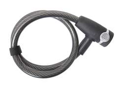 Contec 钢缆锁 EcoLoc &Oslash;15mm x 85cm - 黑色