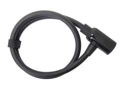 Contec 钢缆锁 PowerLoc &Oslash;12mm x 85cm - 黑色