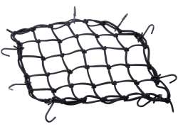 Contec Grid.Curea Plasă Pentru Bagaj Cu Cârlige 24 x 20cm - Negru