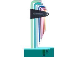 Contec Inbusset 9-Delig - Multicolor