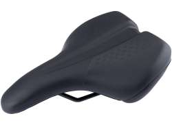 Contec Logic 自行车车座 279x179mm Comfort 胶 男女通用 - 黑色