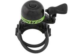 Contec Mini Bing Bicycle Bell Ø23mm - Black/Green