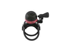 Contec Mini Bing Bicycle Bell &#216;23mm - Black/Red