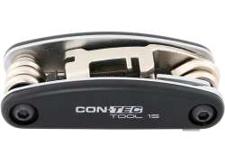 Contec Multitool 15 Functions Foldable Black