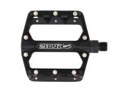 Contec Pedal 2Black with Replaceable Pins Alu Body - Black