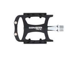 Contec Pedal Pista 9/16" Alu Reemplazable CrMo Pasadores Negro