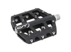 Contec Pedal Vice 9/16 Alu Replaceable CrMo Pins Black