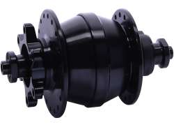 Contec Powerhouse 2 Dynamo Moyeu 28 Trou Disque 6-Trou - Noir