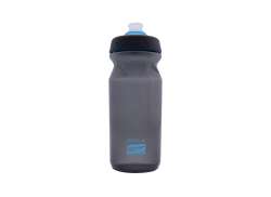 Contec Rivers Water Bottle Stripes Black/Blue - 650ml