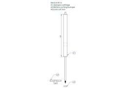 Contec サービス キット A 用.ドロップ-A-Gogo 100mm - ブラック