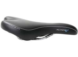 Contec Saddle Anatomic 2-TS Comfort Gel Inlay Unisex Black