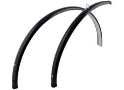 Contec Salpicadura Proteger Juego De Guardabarros 28" 42mm - Negro