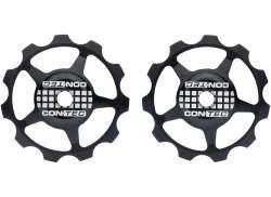 Contec Scroller Derailleurwielset 11T tbv. SH/Sram - Zwart