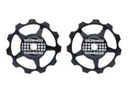 Contec Scroller Derailleurwielset 11T tbv. SH/Sram - Zwart