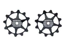 Contec Scroller Derailleurwielset 12T tbv. Sram - Zwart