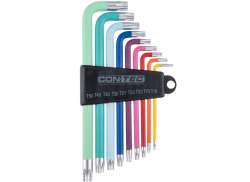 Contec Set A Brugola 9-Componenti - Multicolor
