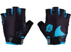 Contec Sharky Kinder Handschoenen Zwart/Neo Blauw