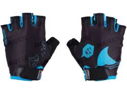 Contec Sharky Kinder Handschoenen Zwart/Neo Blauw