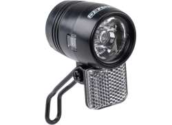 Contec Silune 20 N Lampka Przednia Piasta Z Pradnica 20 Lux - Czarny