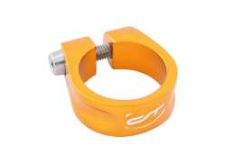 Contec 시트포스트 클램프 SC-200 Select &Oslash;31.8mm 알루미늄 - 오렌지