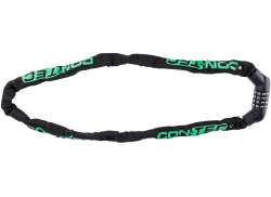 Contec SLoc Antifurto A Combinazione &Oslash;5mm 100cm - Nero/Verde