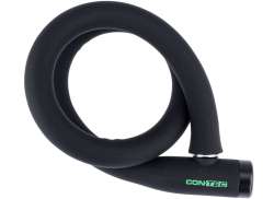 Contec SLoc 钢缆锁 &Oslash;21mm 70cm - 黑色