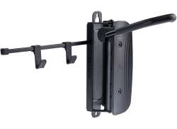 Contec smART Plus V&eacute;lo Support Mur - Noir/Rouge