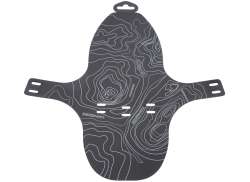 Contec Specter Front Mudguard 25.8cm Plastic - Black/Gray