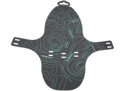 Contec Specter Front Sprutskjerm 25.8cm Plast - Svart/Grønn