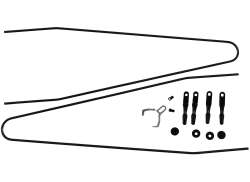 Contec Splash Beskytte Skjermfeste Sett 42/45mm - Svart