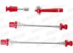 Contec SQR Select + Quick Release Skewer Set Aluminum - Red