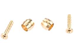 Contec Tarcza Stop Mocowanie Weza Zestaw Dla. Shimano - Zloty