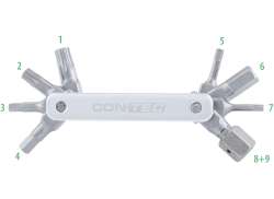 Contec TFR Buster 9 Multiverktyg 9-Funktioner - Svart