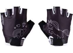 Contec Unicorn Crian&ccedil;as Luvas Black/White