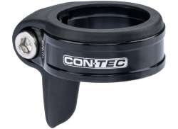 Contec Зажим.Щиток Хомут Седла Ø34.9mm Алюминий - Черный