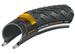 Continental Contacto Plus Neumático 27.5 x 1 1/2" Reflectante - Negro