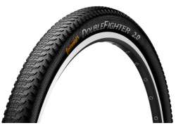 Continental Dublu Fighter III Anvelopă 27.5x2.0&quot; - Negru