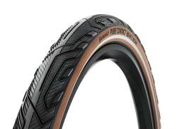 Continental Pure 접점 타이어 28x1.75" - 블랙/브라운
